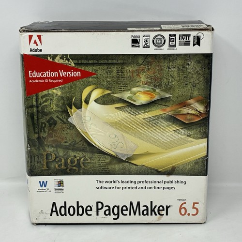 Adobe pagemaker - 6.5, &
